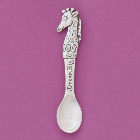 Giraffe/Dream Big Baby Spoon
