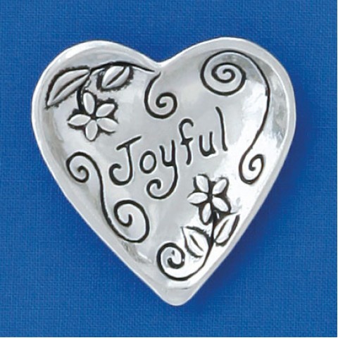 Joyful Heart Shaped Charm Bowl (Boxed)