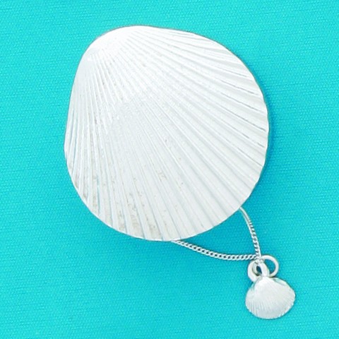 Shell Wish Box W/Shell Necklace