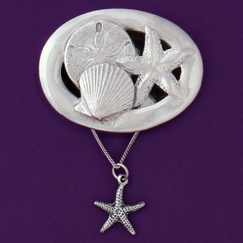 Seashells w/seastar Necklace