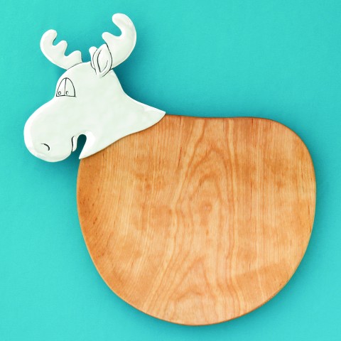Moose Cutting Board