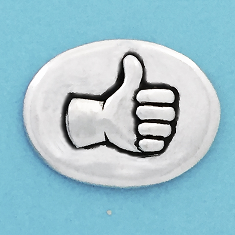 You got this/Thumbs up coin