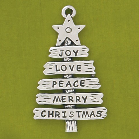 Word Tree Ornament (boxed)