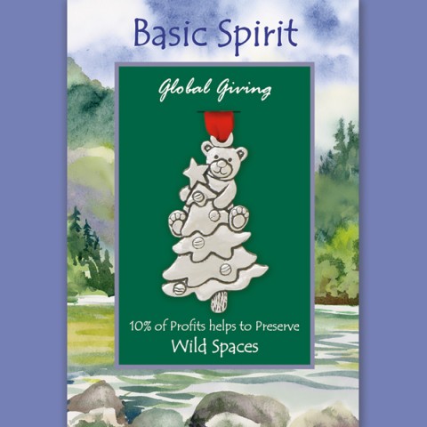 Bear In Tree Wild Spaces Global Giving Ornament