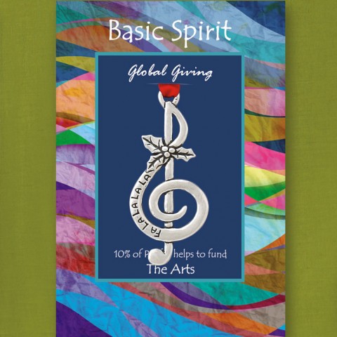 Treble Clef The Arts Global Giving Ornament
