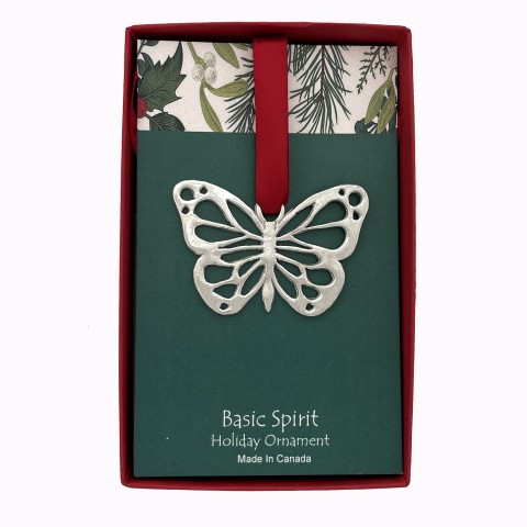 Butterfly Holiday Ornament  (Boxed)
