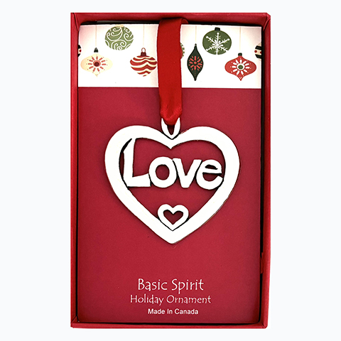 Heart Love Ornament (Boxed)