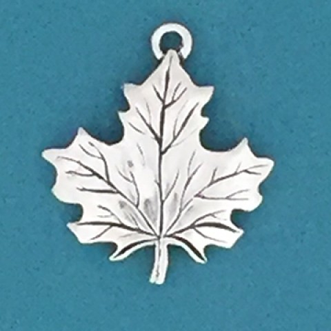 Maple Leaf Jolly Ornament