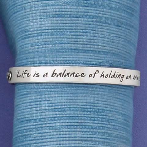 Life is a Balance Bangle