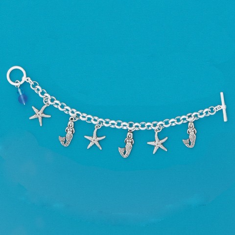 Mermaid Multi Charm Bracelet