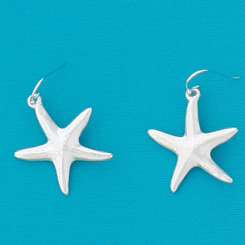 Large Seastar Earrings