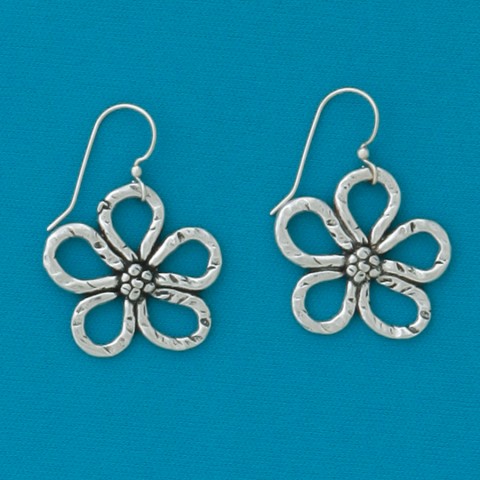 Flower Wire Earrings