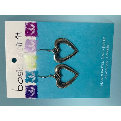 Open Heart Earrings     