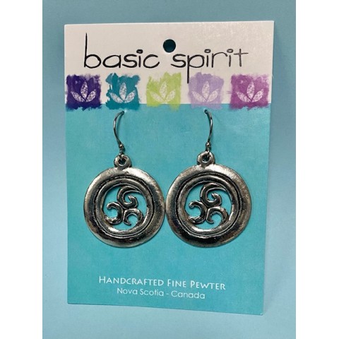 Tri Wave Earrings     