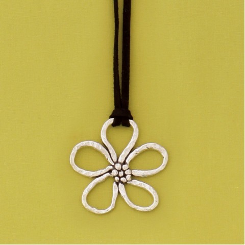 Daisy Suede Pendant