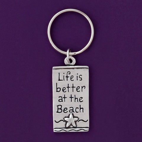 Life/Beach Keychain