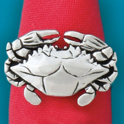 Crab Napkin Ring Set