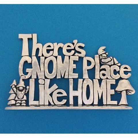 Gnome Place Large Standing Word Plaque