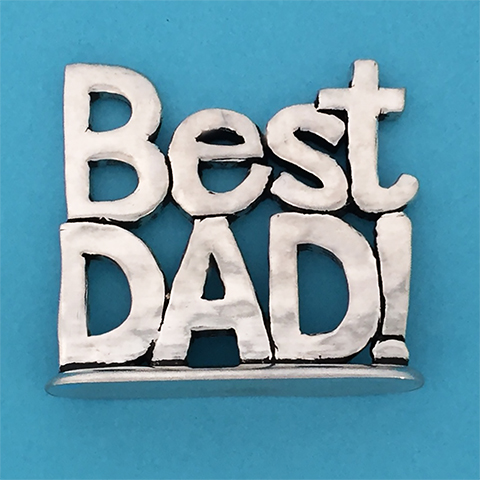 Best Dad Tiny Plaque