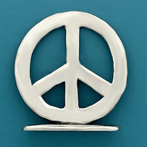 Peace Sign Good Fortune Tiny Plaque
