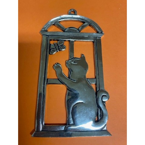 Cat Hanging Plaque