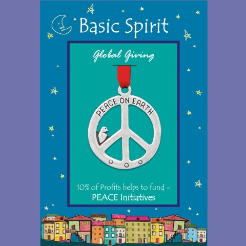 Peace Sign Global Peace Initiatives Global Giving Ornament