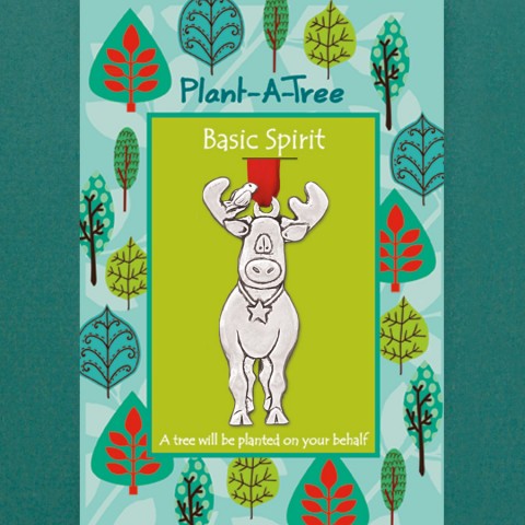 Moose Plant-A-Tree Ornament