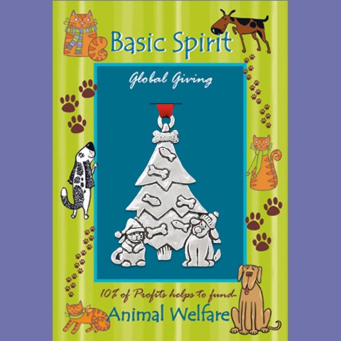 Dog/Cat Tree Global Giving Ornament