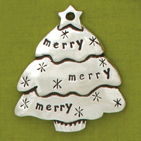 Tree/Merry Jolly Ornament
