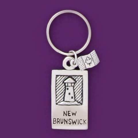 New Brunswick Keychain