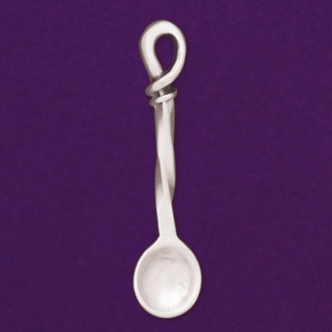 Rustic Salt Spoon (satin)